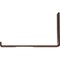 Ekena Millwork Steel Hanging Shelf Bracket, Antiqued Copper 2"W x 12"D x 7"H BKTM02X12X07HSACO - alternate 6